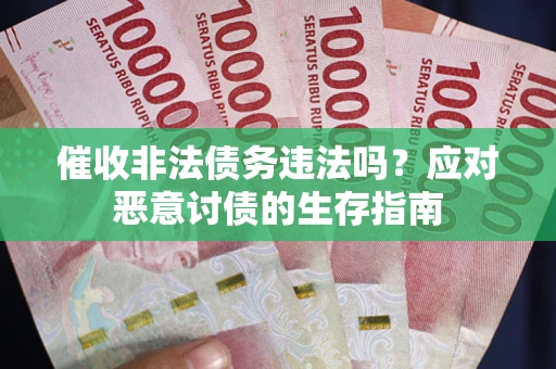 武汉催收非法债务违法吗？应对恶意讨债的生存指南