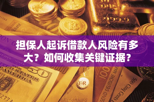 武汉担保人起诉借款人风险有多大？如何收集关键证据？