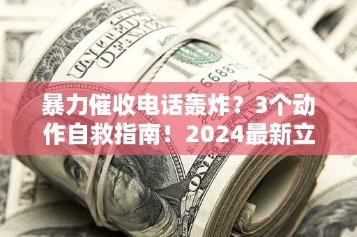 武汉暴力催收电话轰炸？3个动作自救指南！2024最新立案标准全解析
