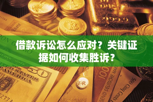 武汉借款诉讼怎么应对？关键证据如何收集胜诉？